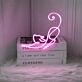 Downward Facing Cat Neon Sign