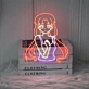 Anime Resolve Girl Neon Sign