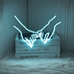 Holding Hands Neon Sign