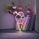 Ice Cream Open Neon Sign