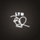 Bts Ly Love Yourself Neon Sign