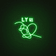 Bts Ly Love Yourself Neon Sign