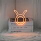 Taurus Zodiac Neon Sign