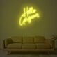 Overlapping Hello Gorgeous Script LED Neon Sign