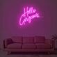 Overlapping Hello Gorgeous Script LED Neon Sign