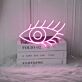 Eye With Lashes Neon Sign