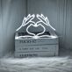 Heart Hands Neon Sign