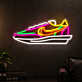 LD Waffle Sacai Pink Neon Sign