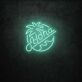 Aloha Palm Tree and Wave LED Neon Sign