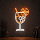 Orange Juice Neon Sign