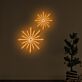 Double Christmas Star LED Neon Sign
