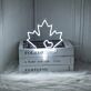 Canada Day Heart Neon Sign