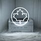 Canadian Maple Leaf Canada Day Neon Sign