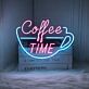 Coffee Time Neon Sign