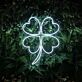 Four Leaf Clover Neon Sign