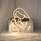 Mother and Hug Neon Sign