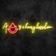 A Heart’s a Heavy Burden LED Neon Sign