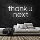 Thank U Next Two-Line Rounded Lettering LED Neon Sign