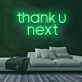Thank U Next Two-Line Rounded Lettering LED Neon Sign