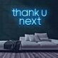 Thank U Next Two-Line Rounded Lettering LED Neon Sign