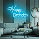 Happy Bday Neon Sign