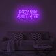PARTY NOW ADULT LATER LED Neon Sign
