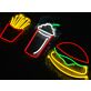 Burger, Fries and Topped Drink LED Neon Sign