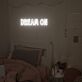 Dream On Double-Outline LED Neon Sign