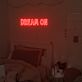 Dream On Double-Outline LED Neon Sign