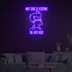 Not Sure If Flirting or Just Nice Meme LED Neon Sign