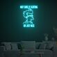 Not Sure If Flirting or Just Nice Meme LED Neon Sign