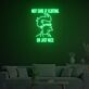 Not Sure If Flirting or Just Nice Meme LED Neon Sign