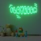 Playroom Rounded Lettering LED Neon Sign