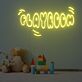 Playroom Rounded Lettering LED Neon Sign