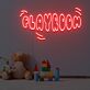 Playroom Rounded Lettering LED Neon Sign