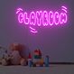 Playroom Rounded Lettering LED Neon Sign