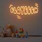Playroom Rounded Lettering LED Neon Sign
