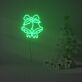 Christmas Bells and Holly LED Neon Sign