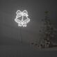 Christmas Bells and Holly LED Neon Sign