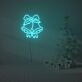 Christmas Bells and Holly LED Neon Sign