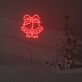 Christmas Bells and Holly LED Neon Sign