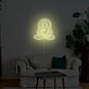 Seated Buddha Meditation LED Neon Sign