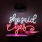 She Said Yes – LED Neon Sign