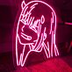 Zero Two anime girl – LED Neon Sign