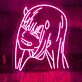 Zero Two anime girl – LED Neon Sign