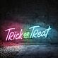 Trick or Treat Lettering Neon Sign
