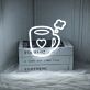 Love Hot Coffee Neon Sign Lights Night Lamp Led Neon Sign Light For Home Party