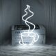 Steaming Coffee Cup Neon Sign Lights Night Lamp Led Neon Sign Light For Home Party