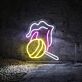 Lollipop And Lips Neon Sign Lights Night Lamp Led Neon Sign Light For Home Party