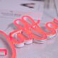 Same Outlaw Forever Script LED Neon Sign